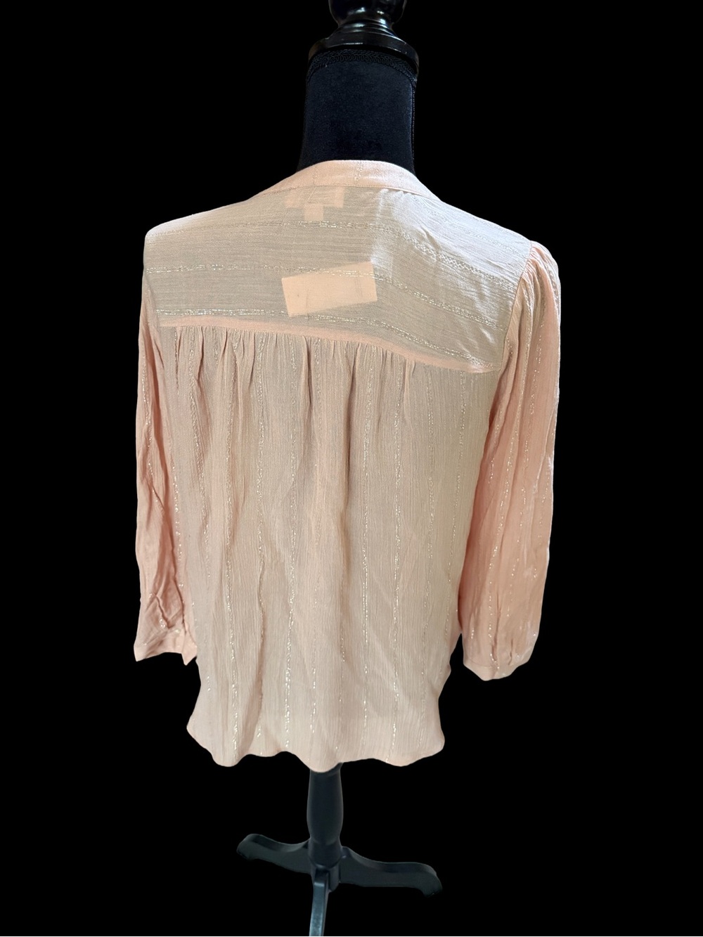 Loft Button-Front Blouse - Picture 2 of 8